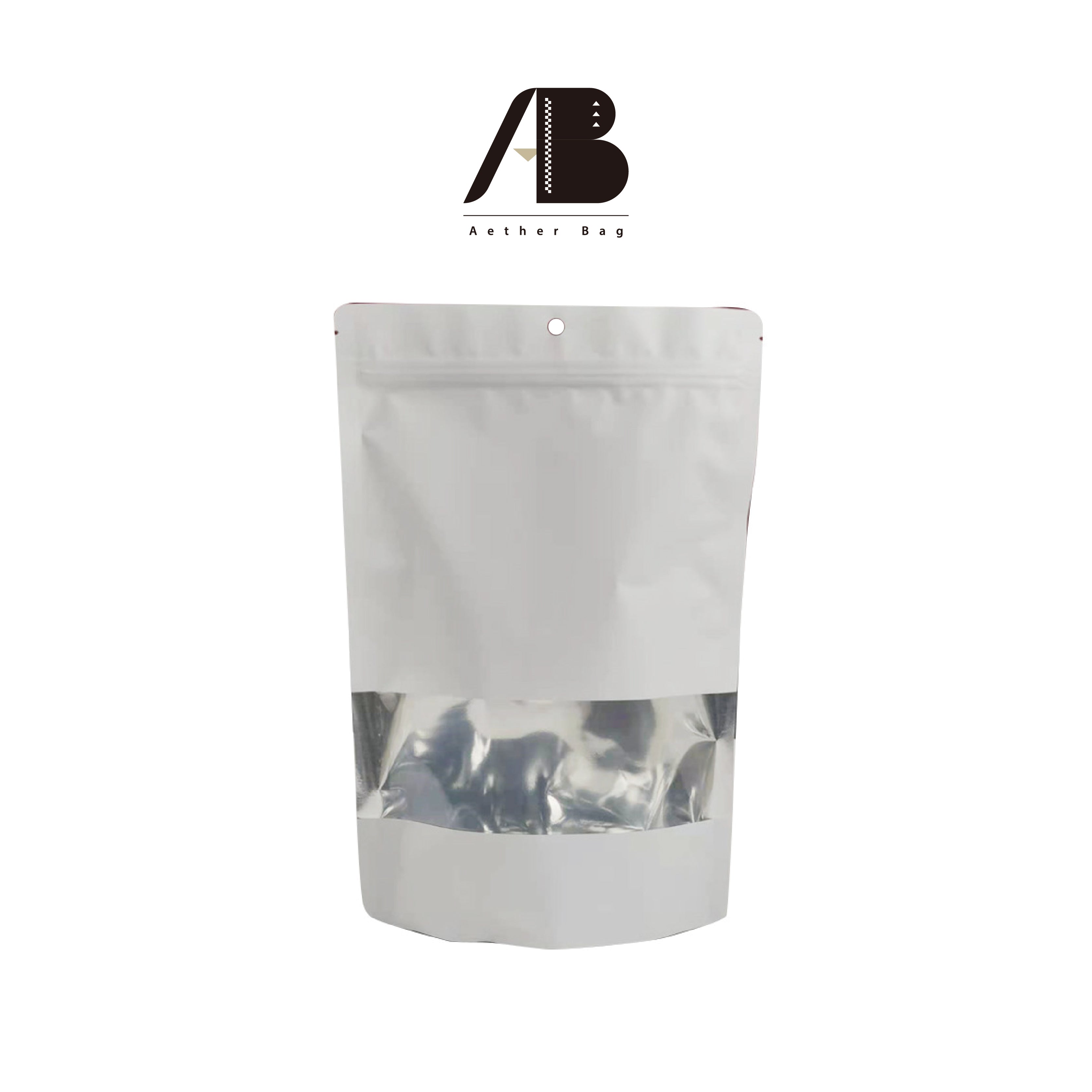 Windowed Stand Up Pouches (125g、 250g、500g、1kg)