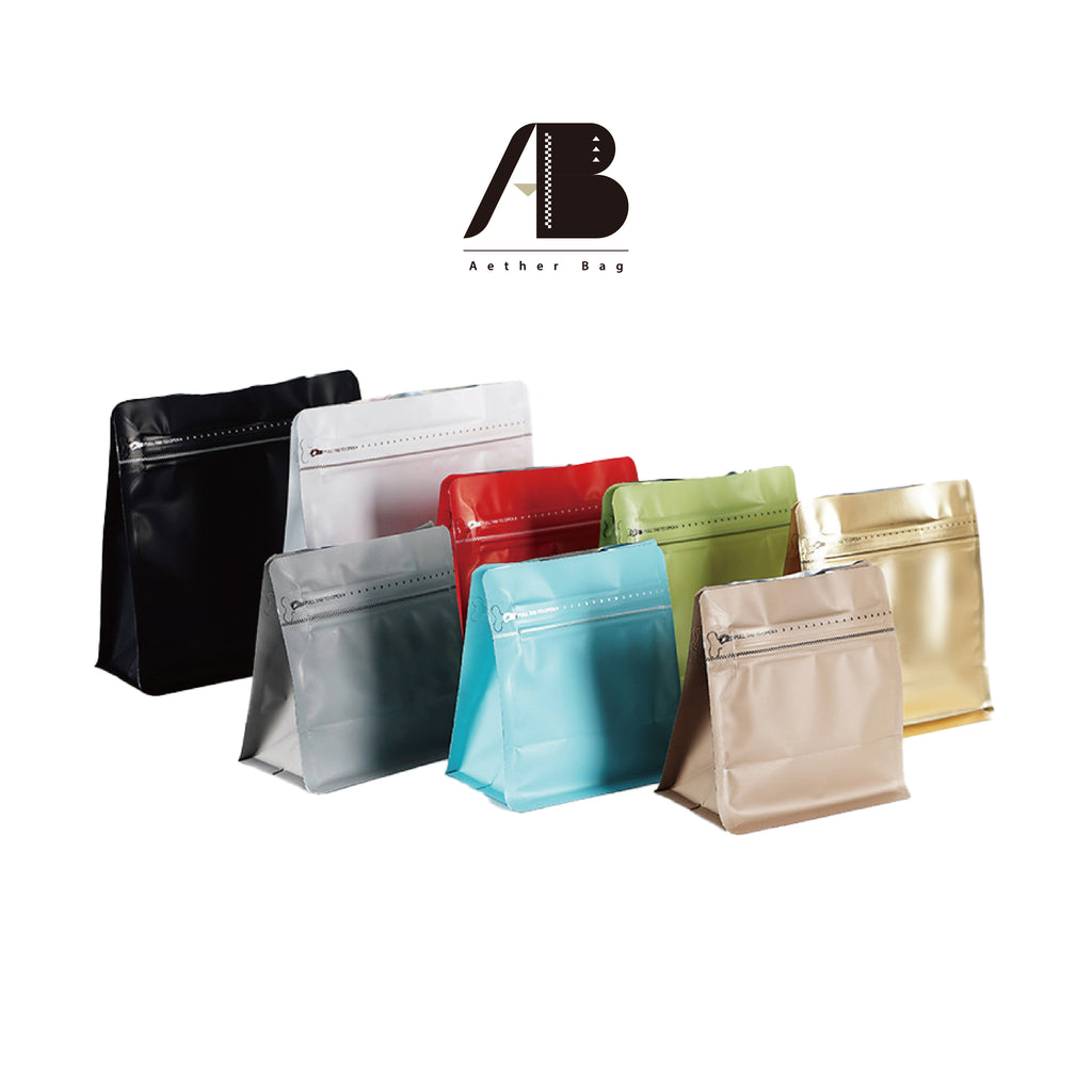 Square Box Bottom Bag  (125g、250g 、500g )