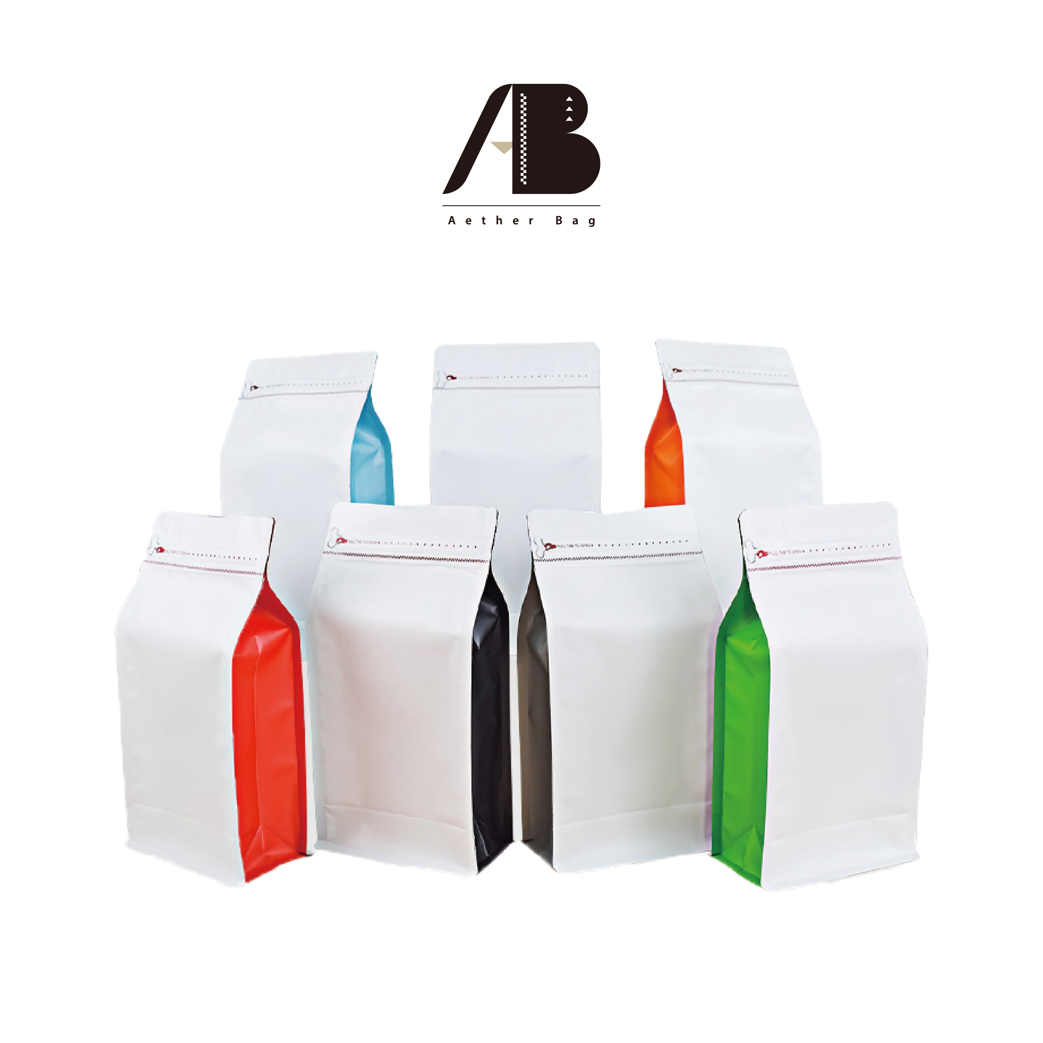 White Box Bottom Bag  ( 250g、500g、1kg )