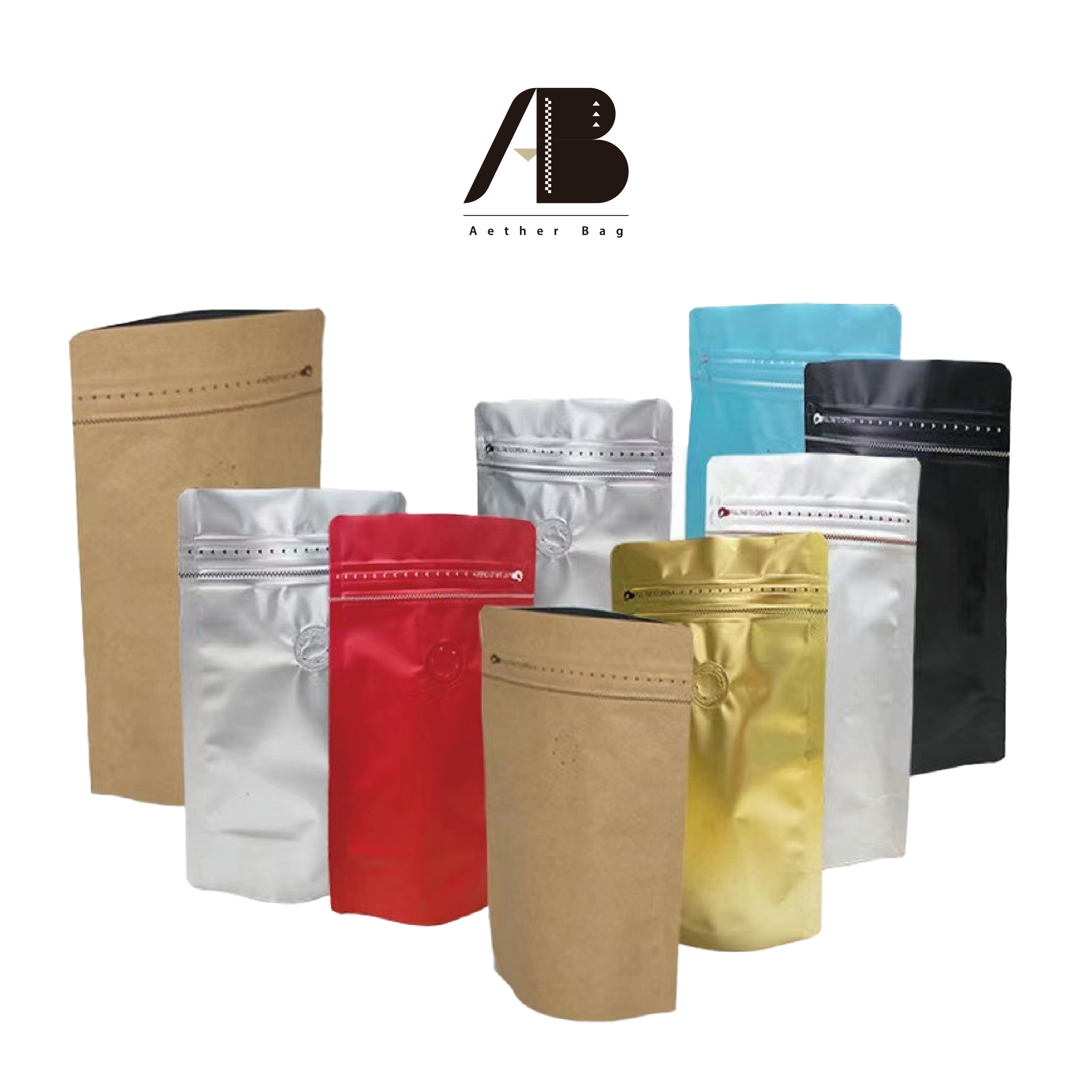 Stand Up Pouches (125g、250g、500g、1kg )