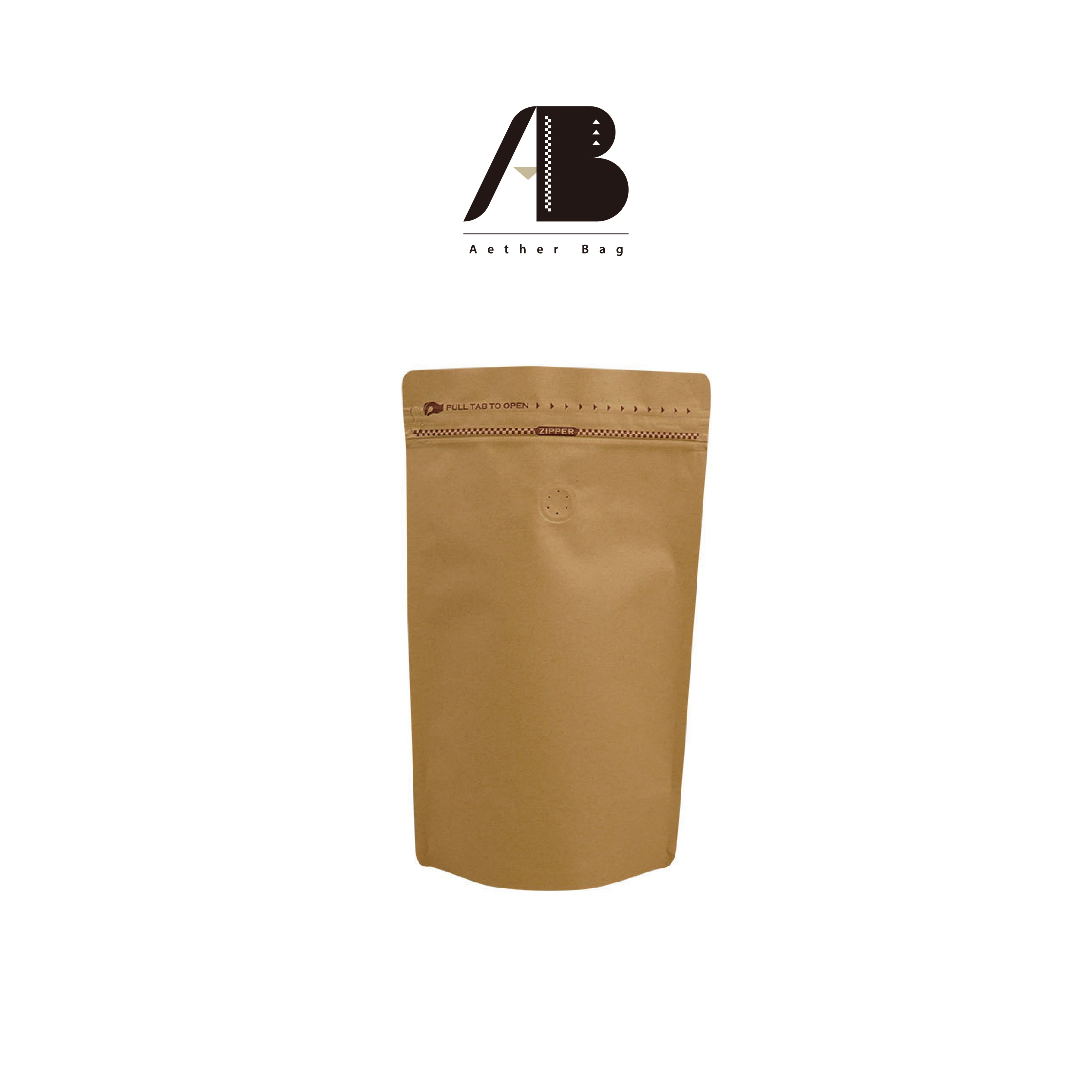 Kraft Stand Up Pouches ( 250g、500g、1kg )