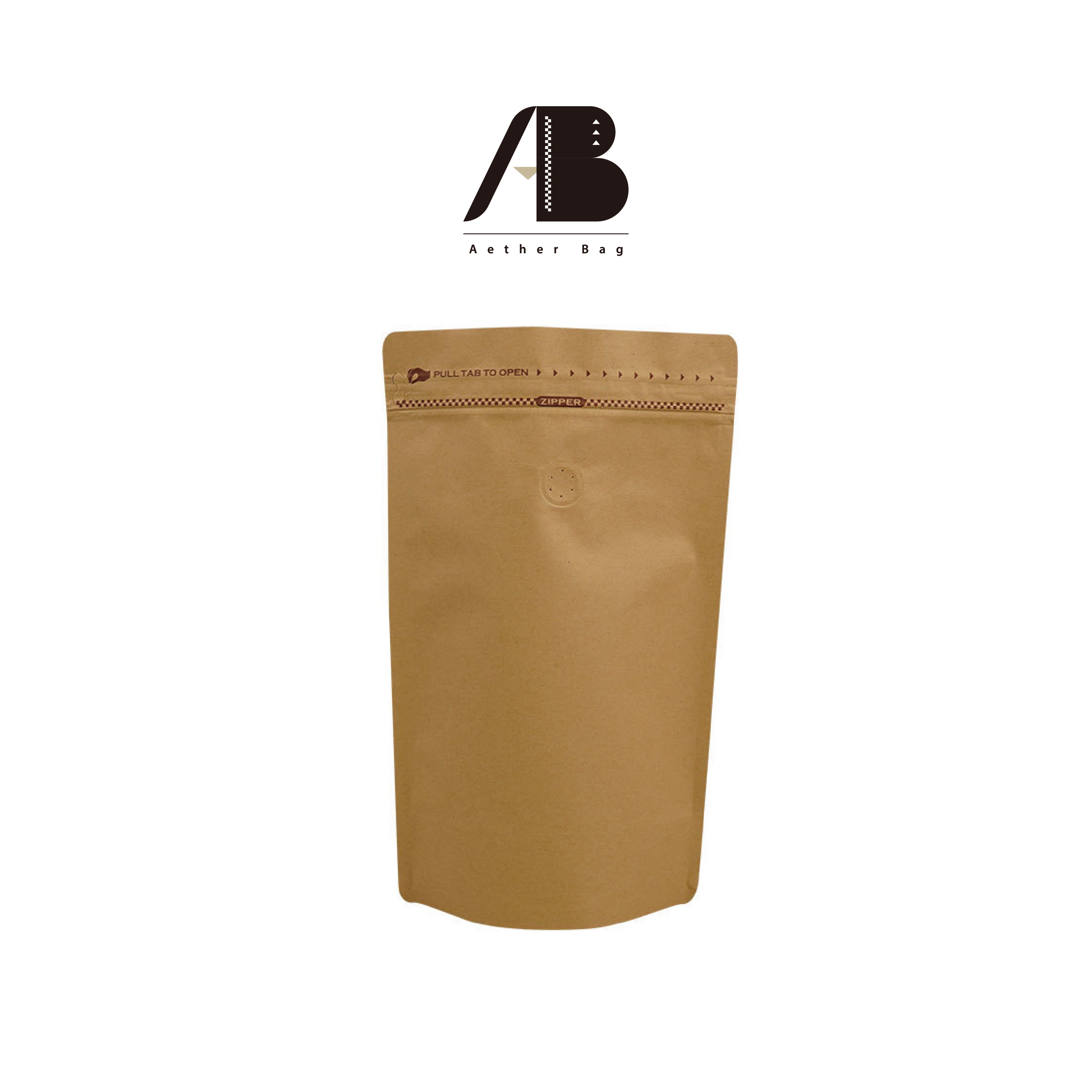 Kraft Stand Up Pouches ( 250g、500g、1kg )