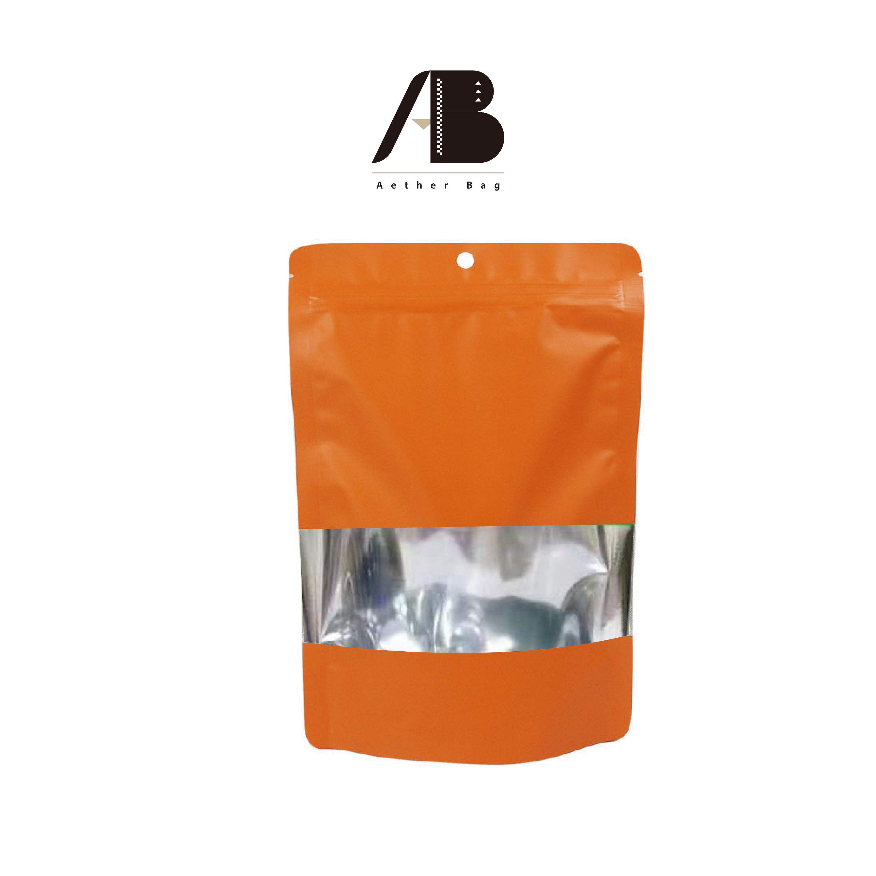 Windowed Stand Up Pouches (125g、 250g、500g、1kg)