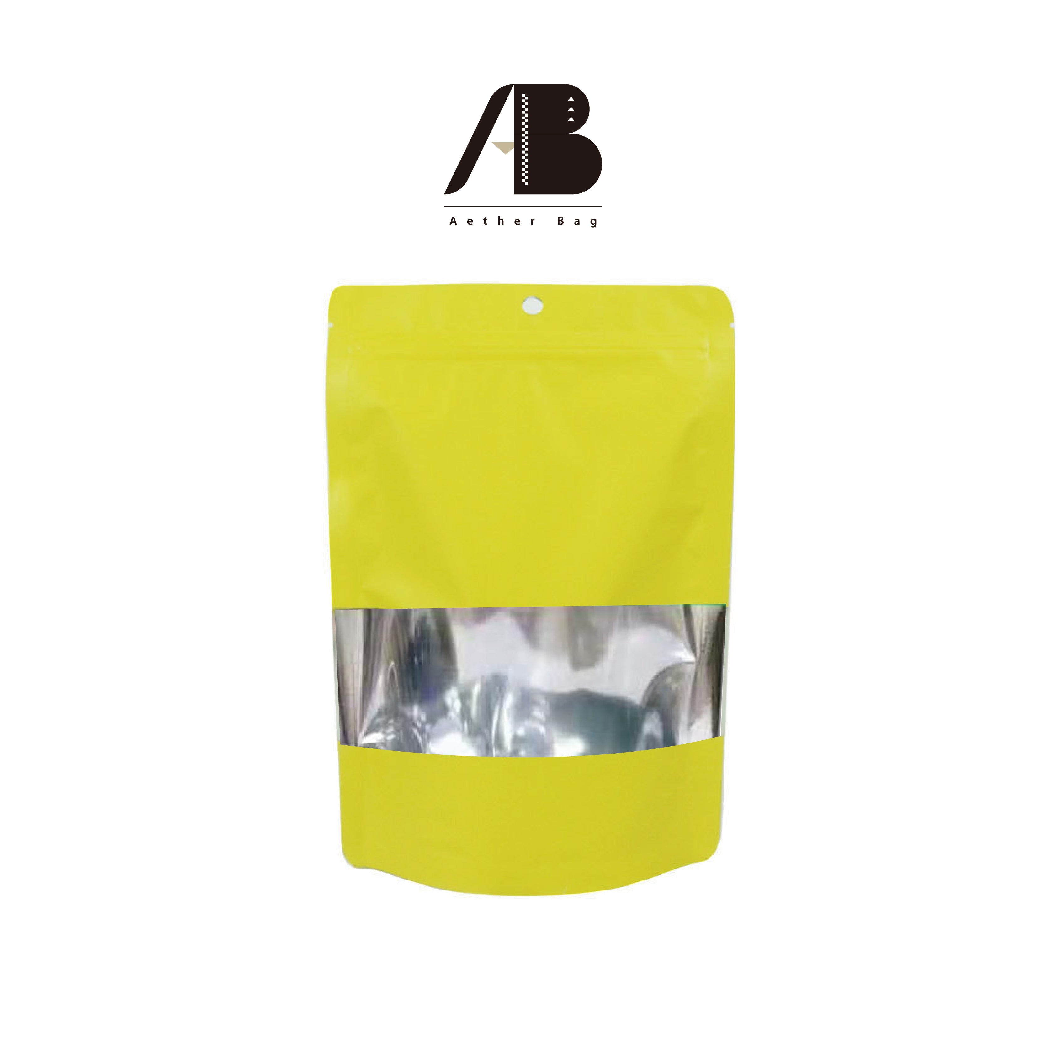 Windowed Stand Up Pouches (125g、 250g、500g、1kg)