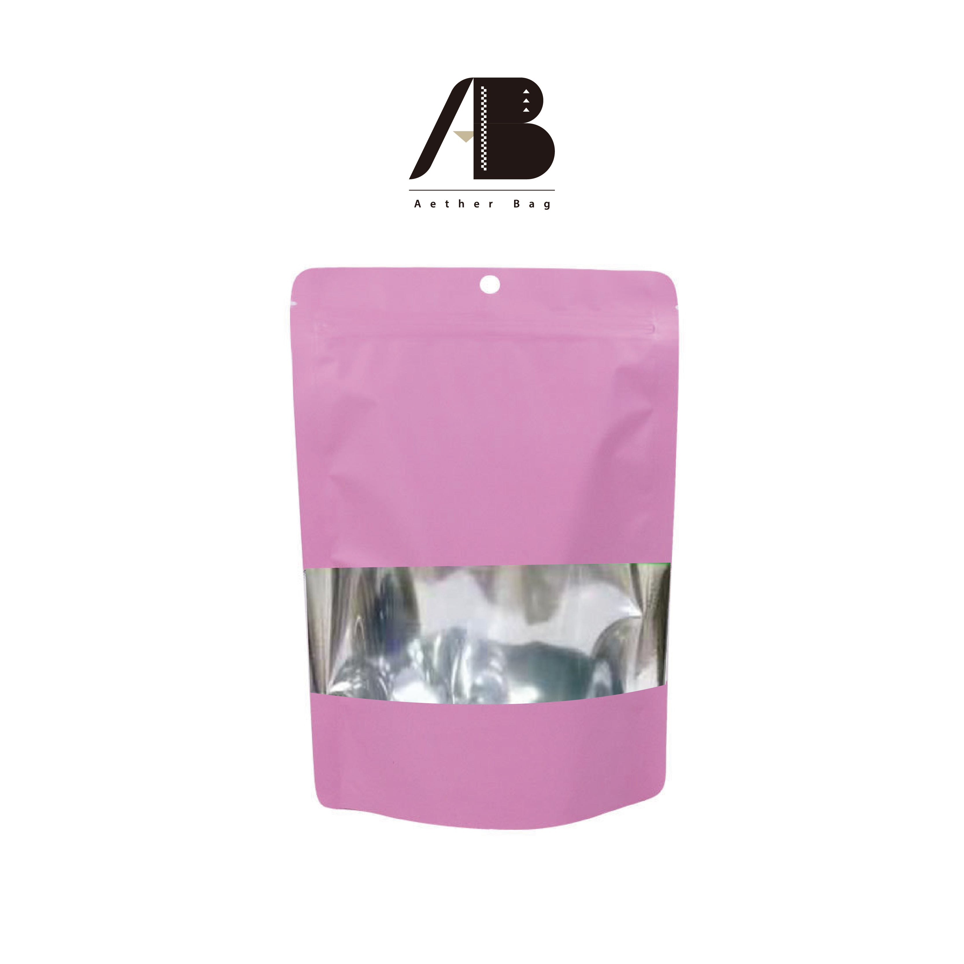 Windowed Stand Up Pouches (125g、 250g、500g、1kg)